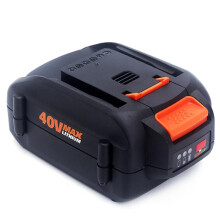 40V Replacement Battery for Worx WA3580 WG180 WG280 WG380 WG776, Long Runtime Lithium Ion Pack with Fast Charging