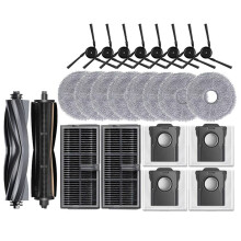 For MOVA P50 Pro Ultra / P50 Ultra Robot Vacuum Cleaner Main Side Brush HEPA Filter Mop Cloth Dust Bag Spare Parts