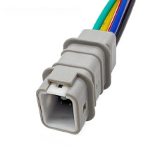 5 Pin Automotive Waterproof Connector Set, Compact 2.0mm Wire Harness Plug for Secure Easy Installation