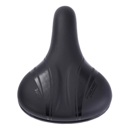 Fischer Sattel Trekking Gel Elastomer Schwarz 1