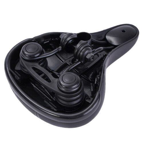 Fischer Sattel Trekking Gel Elastomer Schwarz 2