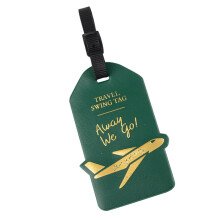 Luggage Tags Durable Reusable Travel ID Labels with Privacy Protection for Easy Suitcase Identification Random Color