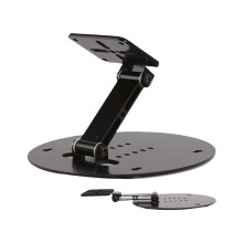Foldable Metal Projector Wall Mount with 180 Angle Adjustment, Durable Holder for Home Cinema and Office