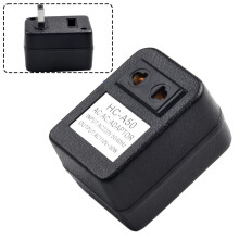 50W Step Down Transformer 220V to 110V Voltage Converter with Automatic Overload Protection