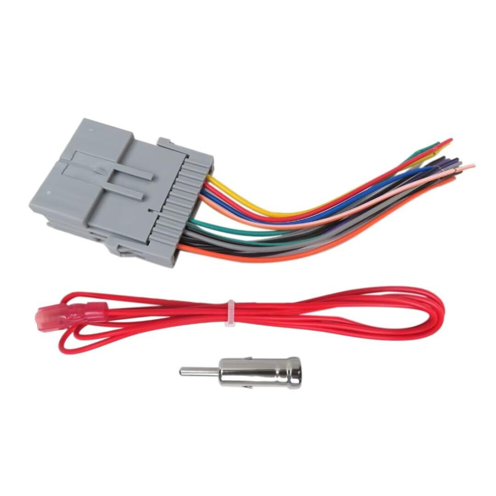 Car Stereo Wiring Harness Adapter Plug And Play Connector For Hummer H2 2003Â2007 Quick Radio Upgrade 9073542131465
