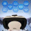 VR Headset 3D Virtual Reality Glasses with Remote Controller for Android and iPhone 5‑7 inch Phones 5