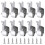 Pack Of 10 Space Saving Alloy Brackets For Mounting Wardrobe 1