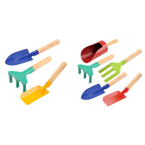 Gartengeräte für Kinder, 5er-Pack, inklusive Schaufel,-5PCS 1