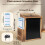 Natural Wood Gathering Container Having Privacy Securing Feature 3