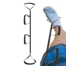 5 Pcs Adjustable Long Leg Lifter Strap with Multiple Grip Positions, Durable Mobility Aid for Hip and Knee Recovery