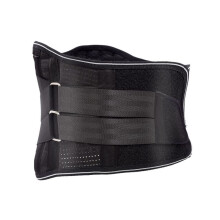 Lumbar Support Belt with SelfHeating Pad, Adjustable Back Brace for Lower Back Pain Relief, XL Black