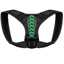 Adjustable Posture Corrector Back Support Brace for Men and Women, Breathable SkinFriendly Upper Back Straightener with Secure Hook Loop Design (S)