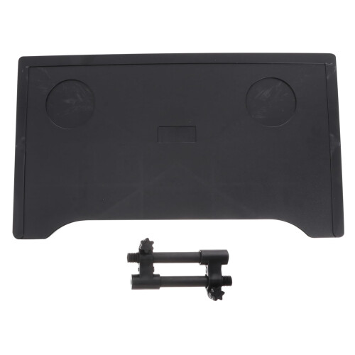 Wheelchair Tray Table with Dual Cup Holders, Foldable Plastic Lap Tray for Dining and Work