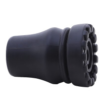 Heavy Duty Walking Cane Tips 22mm Non Slip Crutch Rubber Replacement with Enhanced Stability Base
