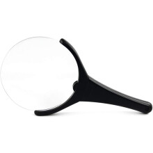 Handheld Magnifying Glass 1.8X Optical Lens for Reading Small Print Jewelry Crafts Elderly Use