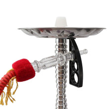 Hookah Hose Holder Shisha Hose Holder with 3 Holes for MultiHose Organization Easy Hookah Attachment Black