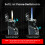 Dual Flame Butane Torch Lighter, Windproof Adjustable Refillable Jet Flame with Cigar Punch, Gift for Men 3