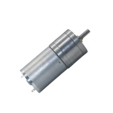 JGA25370 DC Gear Motor 6V 77RPM Torque Metal Gearbox MultiVoltage Motor for Robot Car