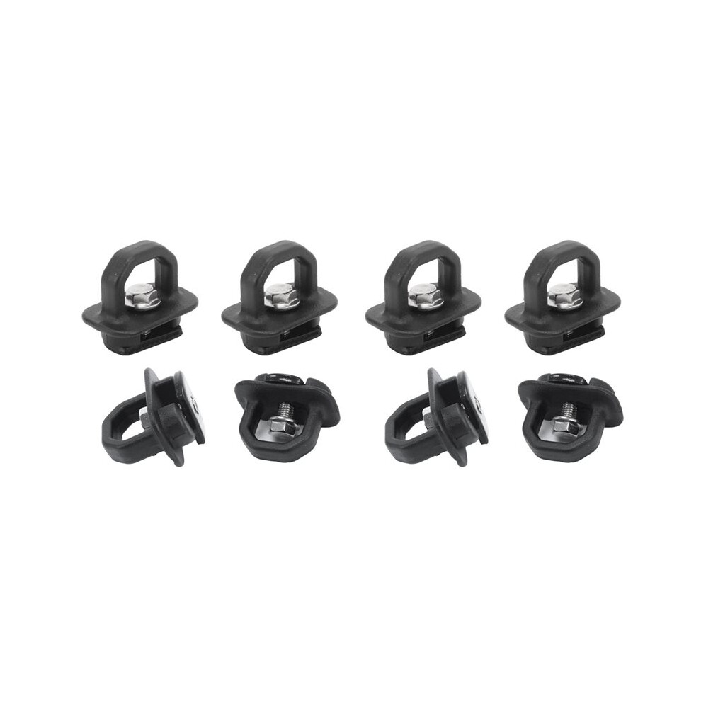 Truck Bed Side Wall Anchors 8Pcs Set Tie Downs Anchor For Chevy Silverdo Pickup Anchor Truck Bed Black 6034142897284