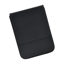 3/6 Slots Pen Case Portable Pencil Pouch-Black Pack of six