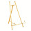 Professional Art Display Stand With Strong Metal-gold 1