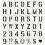 40 stuks letternummer tekening stencils voor het schilderen-4 1