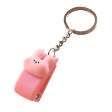 Adorable Miniature Stapler With Keyrings Tiny Keychain-Type1