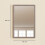 Homcom HOMCOM 40 x 60 cm Wall Bathroom Mirror, Vanity Mirror, Grey 3