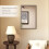 Homcom HOMCOM 40 x 60 cm Wall Bathroom Mirror, Vanity Mirror, Grey 4