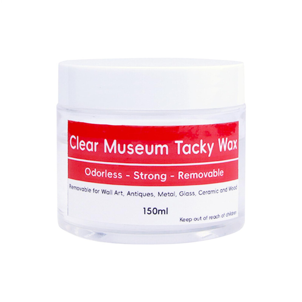 150Ml Clear Adhesive Putty Non Slip Reusable Gel For Antiques Collectibles Display Items 9073542134046