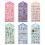6Sheets Embossed Sticker Cartoon Sticker For-Mixed colors 1