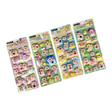3D puffier stickervellen schattige kleine sticker voor kinderen