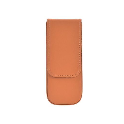 PU Leather Pen Carrying Case With Spacious-Yellow Pack of three