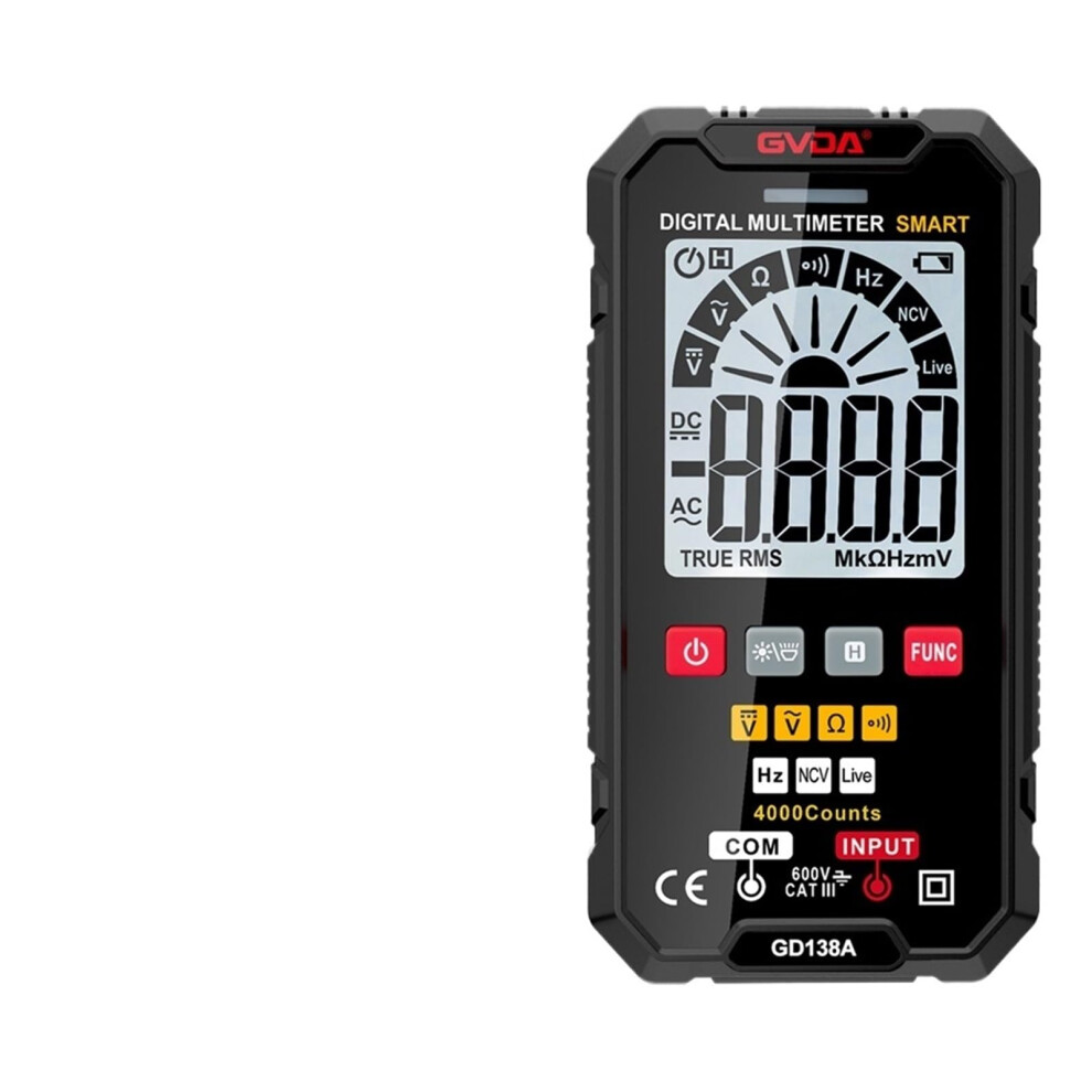 Digital Multimeter True Rms Autoranging Tester With Ncv Function For Ac Dc Voltage Gd138a 9073542134312