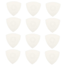 12pcs Transparent Nylon Guitar Picks Set Durable Thin 0.1cm Plectrums for Liuqin Yueqin Ukulele