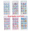 Cute Small Sticker for Kids & Adults, Reusing Tiny Sticker for 1