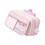 Übergroße Canvas-Schreibwarentasche mit-Rosa 1