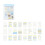 Portable Stick Memo Pad Student Key Classification Index-Kaffee 1