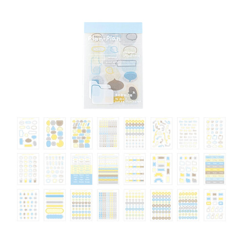 Colorful Adhesive Index Sticker For Books Note Office-coffee