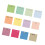 Bloc-notes carrés 360 feuilles de notes adhésives de couleur-3 1