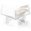 Modern Transparent Book Display For Home And Office Use-M 1