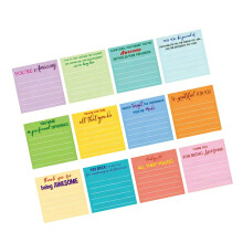 Bloc-notes de forme carrée, 360 feuilles, notes adhésives de-1