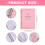 Travel Friendly Small Appreciation Diary For Women With 3