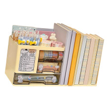 Modern Styles Bookend And Storage Box Set-bookend combination