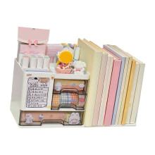 2 In 1 Bookend And Office Supply Organizers with Space-bookend