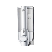 Wall Mounted Soap Dispenser Refillable Dual Pump Shampoo and Conditioner Bottle for Bathroom Shower