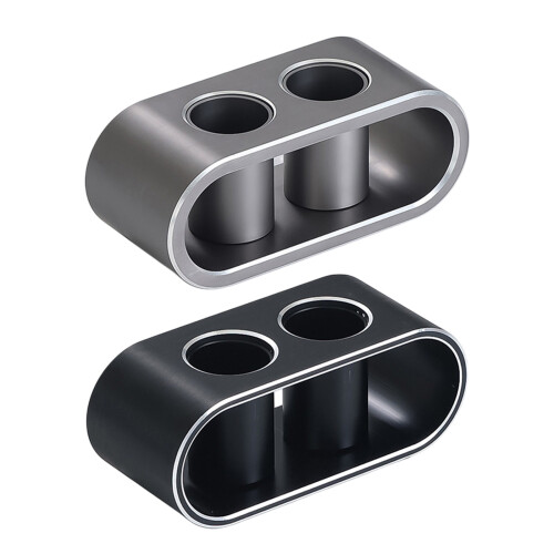 Ergonomic Aluminum Microphone Holder Organization Display-Grey 1