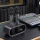 Professional Aluminum Microphone Holder Mic Storage-Black 5