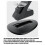 Compact oplaadstation voor console 2-controller Snelle en-Zwart 6