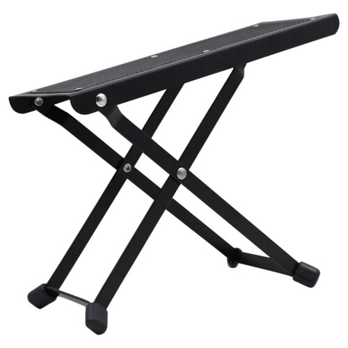 Adjustable Foldable Guitar Footstool with Ergonomic Leg Support for Classical Guitar and Comfortable Playing 2